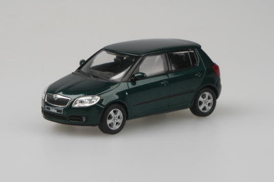 Skoda Fabia II (2006) Green Amazonian Metallic